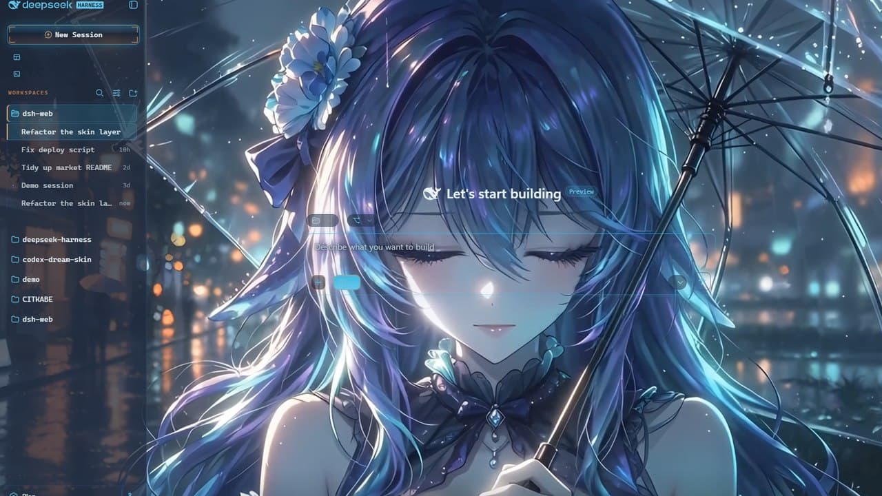 Whale Girl · Rainy Night Light