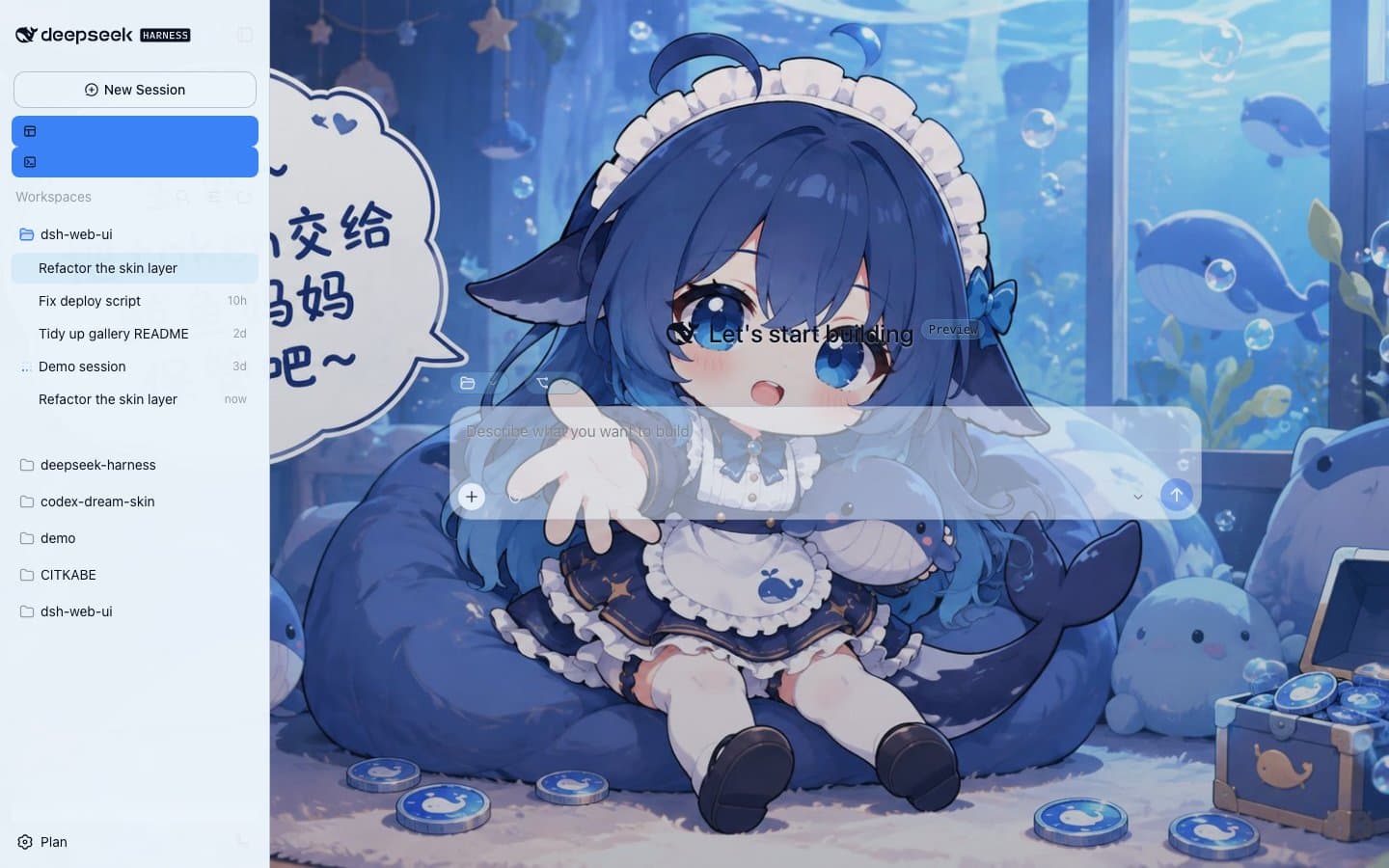 Whale Mom Light